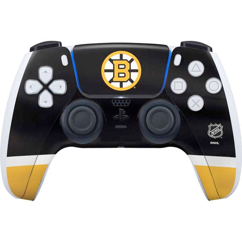 NHL Boston Bruins Jersey PS5 Controller Skin